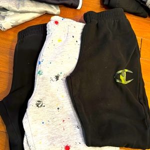 Champion, boys, medium joggers, set of three pair